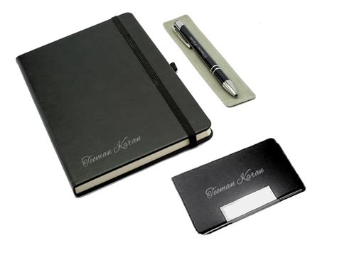 arc notebook business card holder